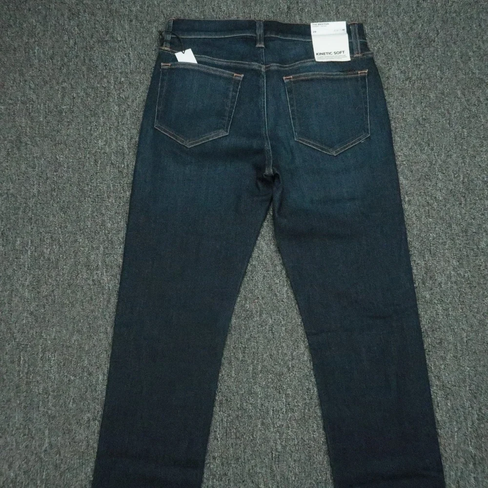 Joes Jeans Mens 29x34 Blue The Brixton Straight Narrow Kinetic Soft Denim NWT‎